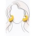 Amity Yellow Woven Earring